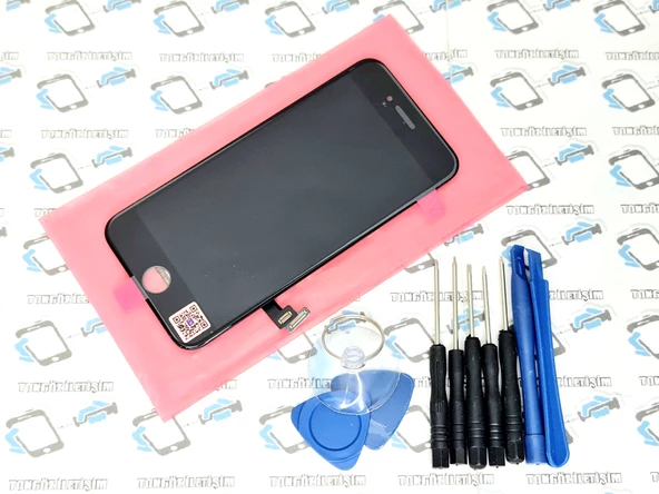 İphone 8 Lcd Ekran dokunmatik LW (Montaj Seti) SİYAH - 2