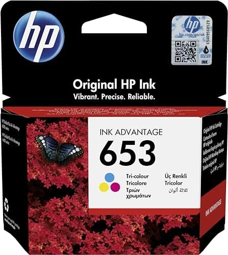 HP 653 Renkli Mürekkep Kartuş 200 Sayfa (3YM74AE)