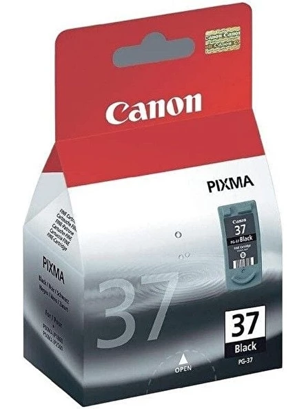 Canon Pg-37 Siyah Orijinal Mürekkep Kartuş 2145B005