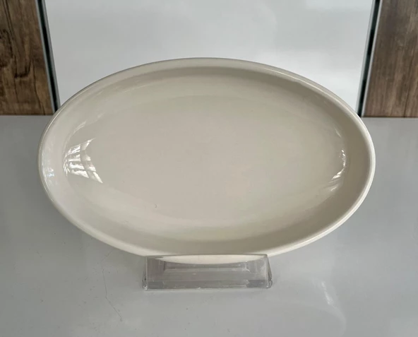 Kütahya Porselen 24 cm Taste Kayık Tabak Krem Cto24ky0014