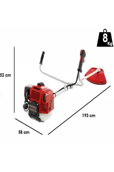 Kawasaki  TJ 53E Benzinli Yan Tırpan 3 Hp - 2