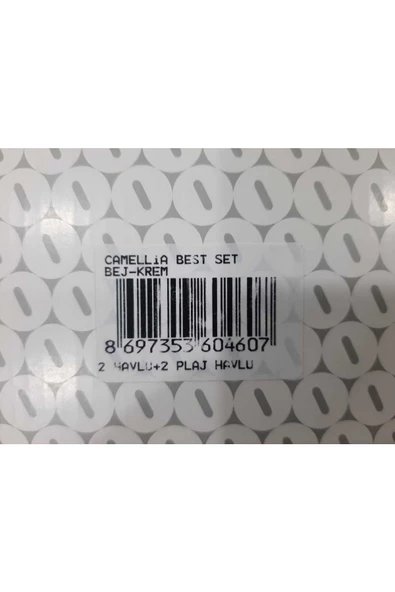 Özdilek Camellia Best Set Hamam Takımı Bej Krem - 3