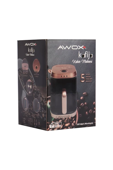 AWOX Rosegold Kafija Kahve Makinesi - 6