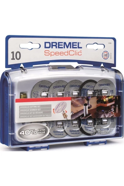 Dremel Gri Speedclic Kesme Aksesuar Seti