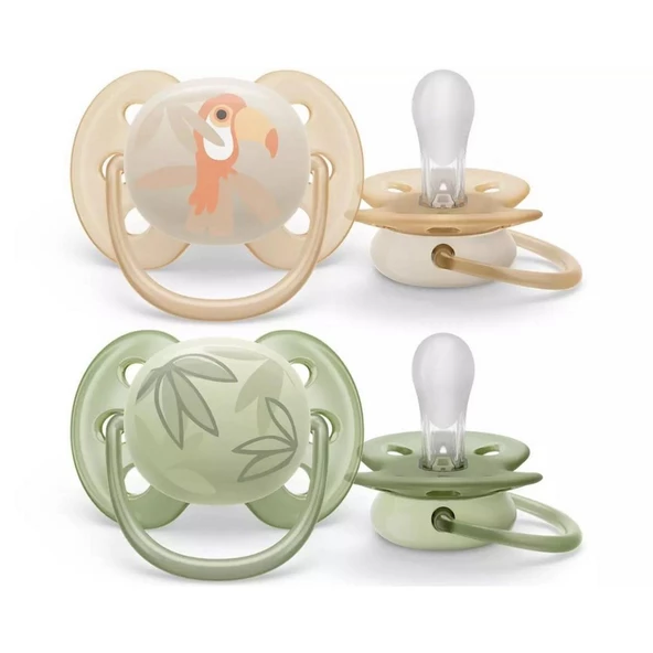 Philips Avent Ultra Yumuşak 2'li Emzik 0-6 Ay SCF091/07