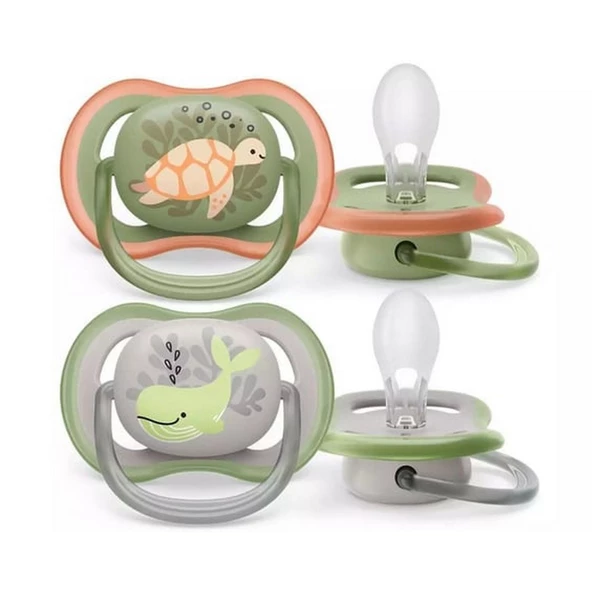 Philips Avent Ultra Air 2'li Emzik 6-18 Ay Erkek SCF085/60