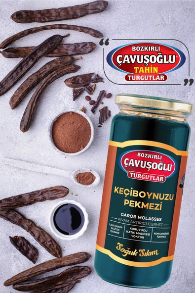 Soğuk Sıkım Keçiboynuzu Harnup Pekmezi 620g - 2