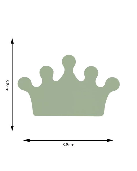 Kamei Şekilli Delgeç Taç 3.8 cm KM8815 - 5