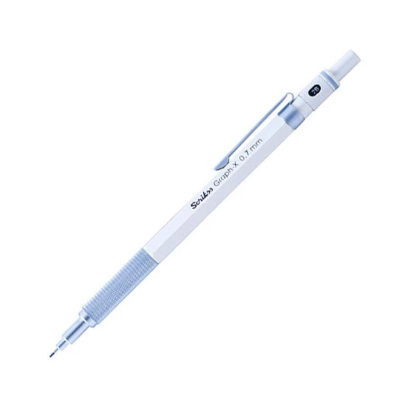 Scrikss Versatil Kalem Metal Graph-X 0.7Mm Beyaz