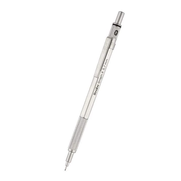 Scrikss Versatil Kalem Metal Graph-X 0.7Mm Saten Gri