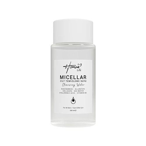 HOMM LIFE MICELLER CİLT TEMİZLEME SUYU 200 ml