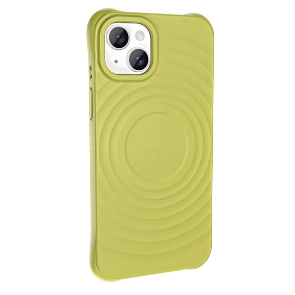 iPhone 14 Plus Magsafe Şarj Özellikli Airbagli Mat Görünümlü Hepi Kılıf - 5