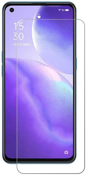 Oppo Reno 5 Lite Zore Maxi Glass Temperli Cam Ekran Koruyucu