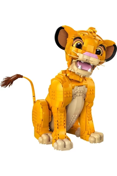 Genç Aslan Kral Simba Yetişkinler için Yapım Seti (1445 Parça) - 8