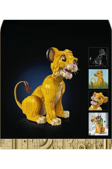 Genç Aslan Kral Simba Yetişkinler için Yapım Seti (1445 Parça) - 5