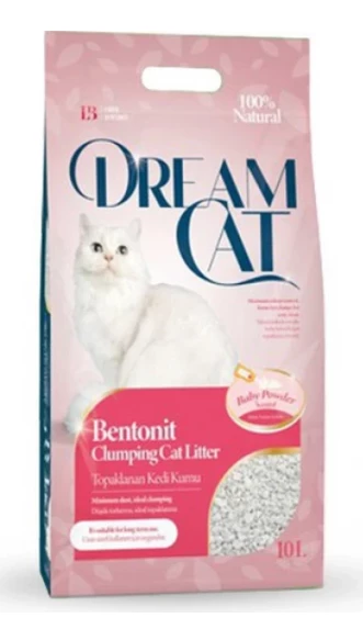 Dream Cat Baby Powder Topaklanan Kedi Kumu 10 Lt