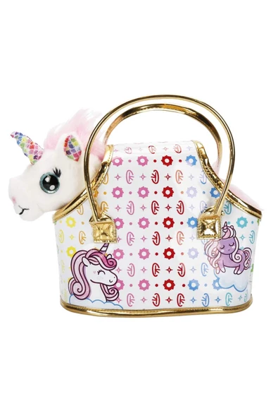 Taşıma Çantalı Peluş Unicorn Satın Al, Çocuğunu Mutlu Et! - 3