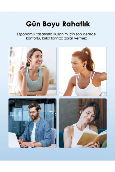 TaoTronics    Tt-bh1122-blck Bt 5.4 Kablosuz Kulakiçi Bluetooth Kulaklık Siyah - 3