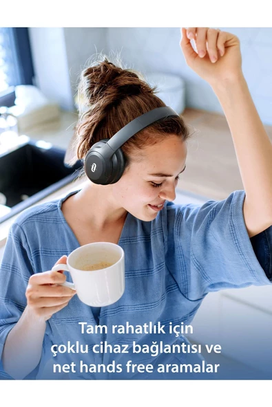 TaoTronics    TT-BH1121-RED TTBH1121 KABLOSUZ KULAK USTU KULAKLIK KIRMIZI - 4