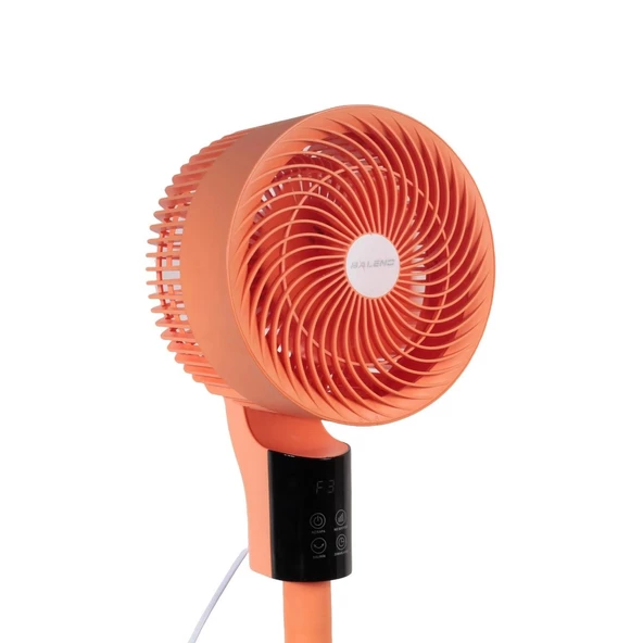 Vals Baleno 20CM 40W Uzaktan Kumandalı 3 Kademeli Turuncu Vantilatör - 3