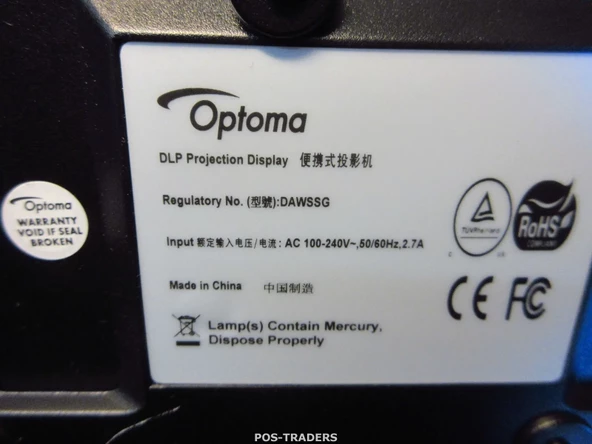 OPTOMA PROJEKSİYON CİHAZI DAWSSG HD142X MODEL 3000 LÜMEN PROFESYONEL HDMI'LI - ORJİNAL LAMBA 2500 SAAT GARANTİ - KUMANDA HEDİYESİYLE  (YENİLENMİŞ TESHİR ÜRÜNÜ!) - 4