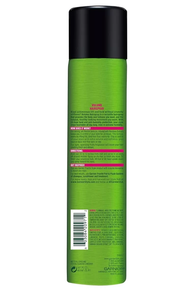 Garnier Fructis Hacim Veren Nem Karşıtı Saç Spreyi 234GR - 2