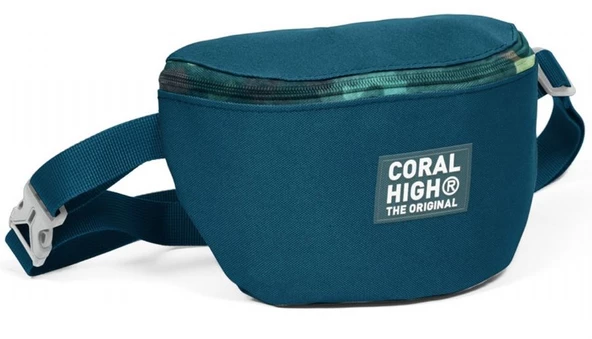 Coral High İlkokul/Ortaokul Çanta Seti ve Bel Çantası- Nefti Kamuflaj - Erkek Çocuk - Resim 5