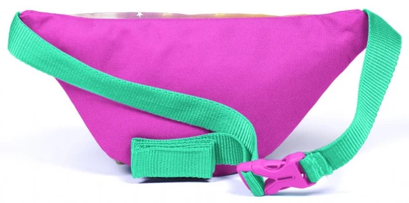 Coral High Kız Çocuk Günlük Bel Çantası - Pembe Unicorn ve Prenses - 3