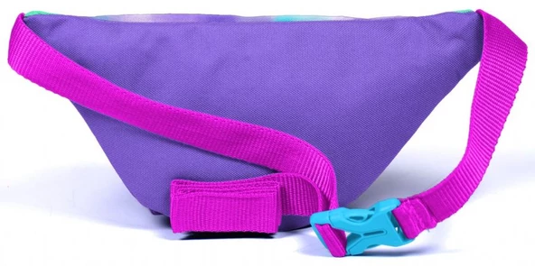 Coral High Kız Çocuk Günlük Bel Çantası - Mavi Pembe Dondurma Unicorn - Resim 3