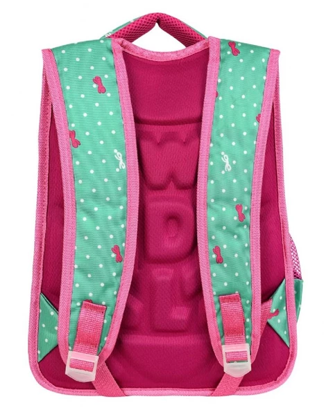 Waddell Mint Yeşili Unicorn Desenli Kız Çocuk İlköğretim Okul Sırt Çantası Ve Beslenme Çantası - Resim 4