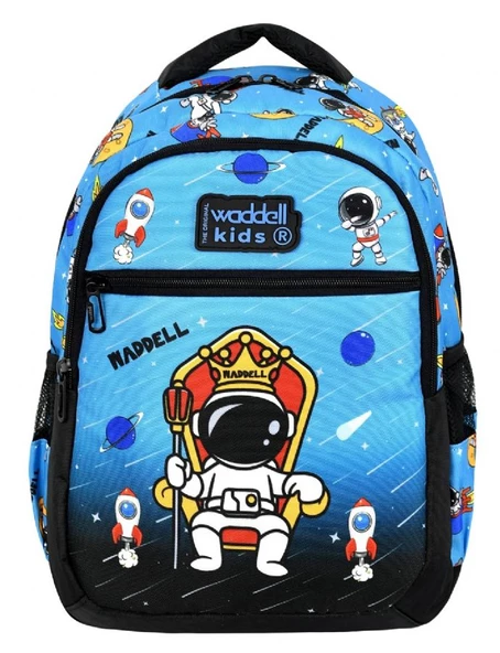 Waddell Astronot Desenli İlkokul Sırt Çantası Ve Beslenme Çantası - Erkek Çocuk - 3