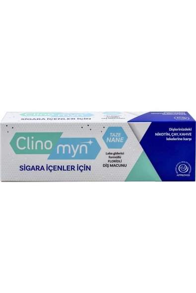 CLİNOMİN    Clino Myn Clinomyn Diş Macunu Sigara Içenler Için 75 Ml 5011111805243