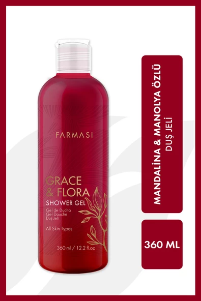 Farmasi    Grace & Flora Duş Jeli 360 Ml