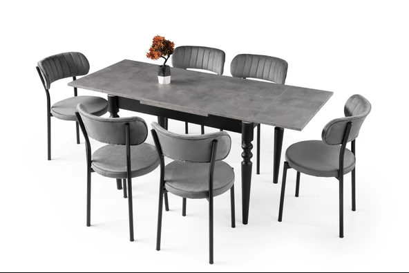 Cunda Modern Açılır Sadece Mutfak Masası 70x110 - 11
