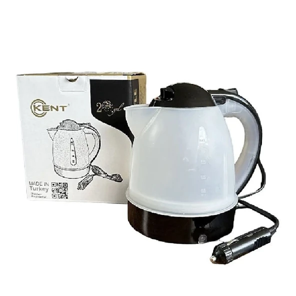 Kent 24 Volt Araç İçi Oto Su Isıtıcı Kettle Çaydanlık 1 Litre -KTL-02 - 2