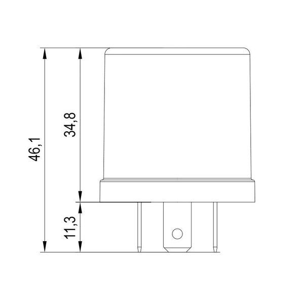 Sanel Flaşör 12 Volt Elektromekanik SSF450 - 4