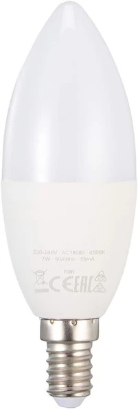 Osram Led Value Klasik B60 7W E14 Duy Beyaz Işık Ampul - 3