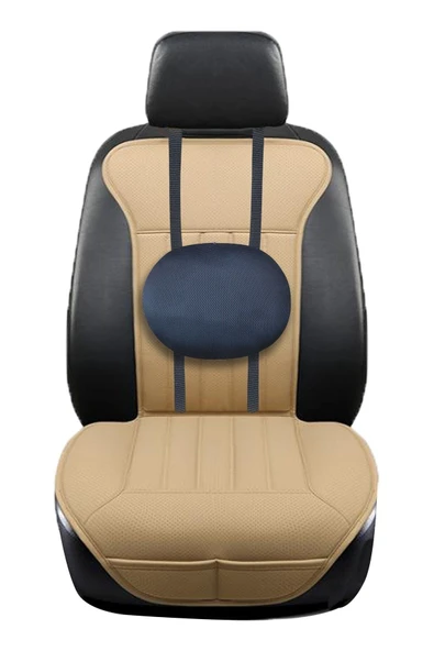 Araç Koltuk Bel Destek Minderi Oto Araba Sırt Dayama Yastığı ürün görseli 1