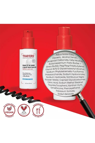 Thayers Soak It Up 80HR Sıvı Nemlendirici 75ML - Resim 5