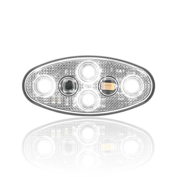 Sanel 12V Universal Elips 6 Led Dış Mekan Uyumlu Beyaz SBE12W6 - 2