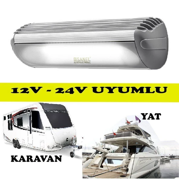 Sanel İç -Dış Aydınlatma 24X.05 12V 24V Uyumlu 1100 Lümen