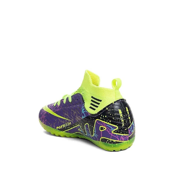 Potinonline Laliga 565 Çocuk Renkli Çoraplı Halısaha Ayakkabısı - 11