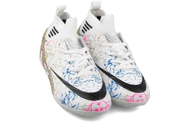 Potinonline Laliga 565 Çocuk Renkli Çoraplı Halısaha Ayakkabısı - 2