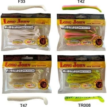 Lucky John Long John 3.1'' (7.87 cm) 8 Adet Silikon Yem - 6
