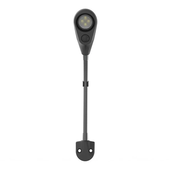 Sanel Kuğu Boynu Harita Okuma Lambası 12V-24V Uyumlu Universal SGN - 3