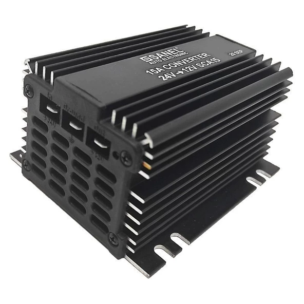 Sanel Konvertör 15 Amper 24V 12V Voltaj Düşürücü SCA15 - 3