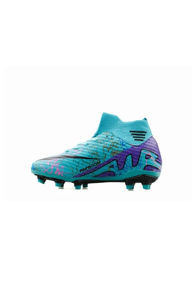 Potinonline Laliga 565 Çocuk Renkli Çoraplı Krampon - 10