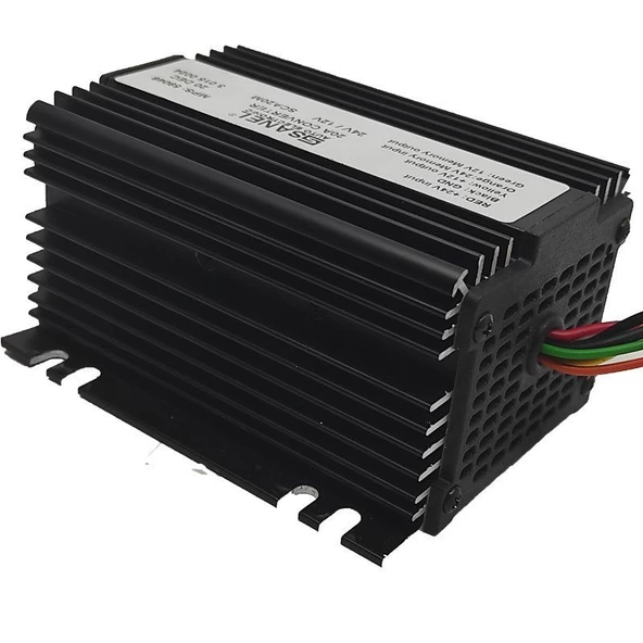 Sanel 20 Amper 24V12V Voltaj Düşürücü Radyo Hafızalı SCA20M - 3