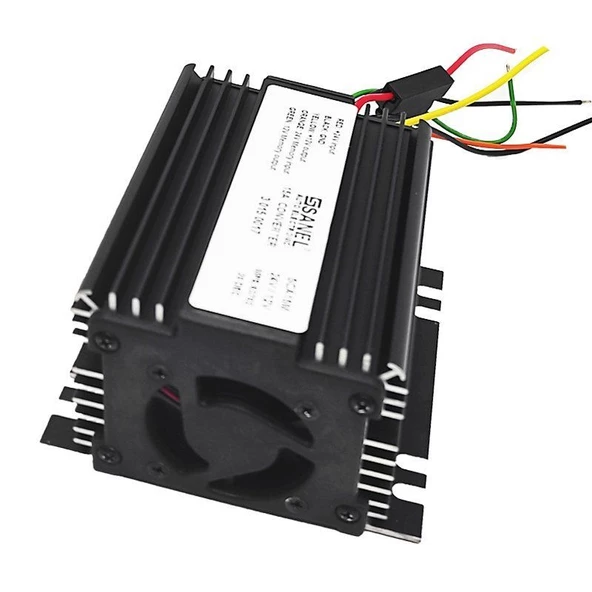 Sanel Konvertör 15 Amper 24V 12V Voltaj Düşürücü Radyo Hafızalı SCA15M - 2