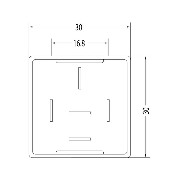 Sanel Röle Cam Rezistans 12 Volt SRT945 - 3